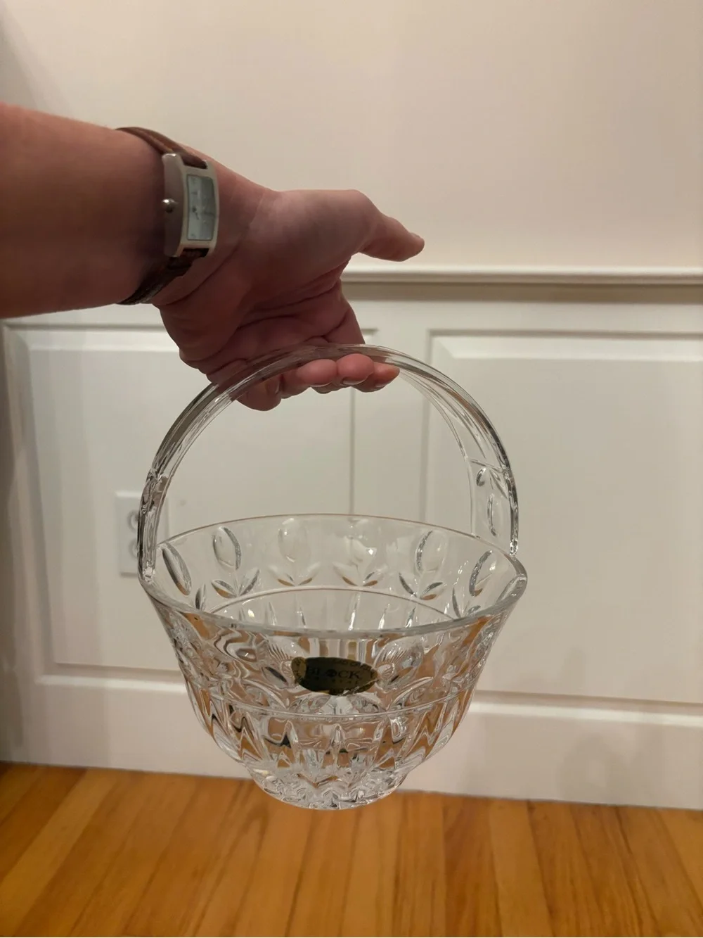Block Crystal excellent vintage